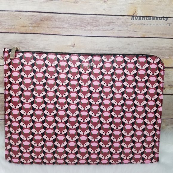 kate spade Handbags - Kate Spade Staci Geo Fox L-Zip Universal Laptop